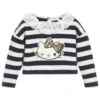 Monnalisa Girls Blue Hello Kitty Sweater