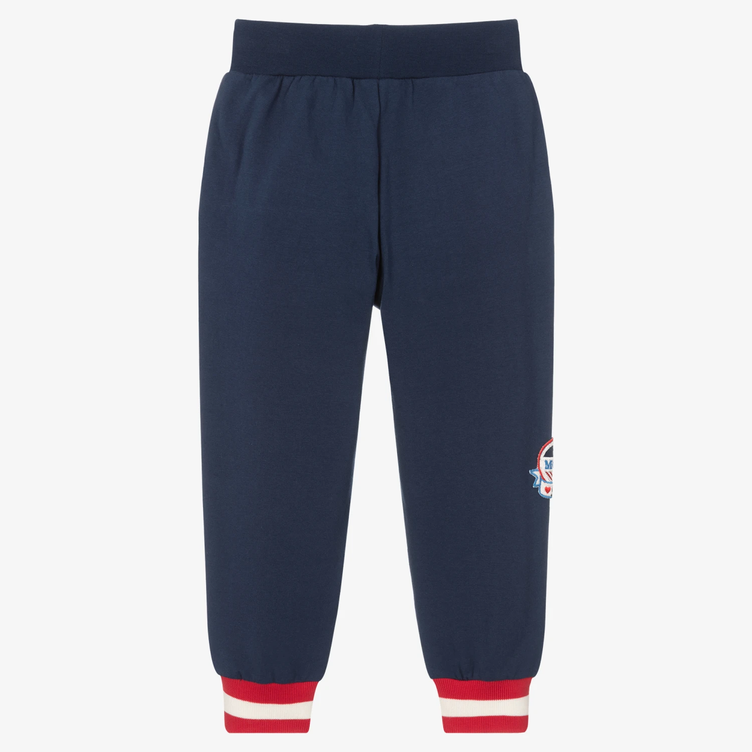 Monnalisa Girls Blue Teddy Joggers 2 Monnalisa Girls Blue Teddy Joggers - Image 2