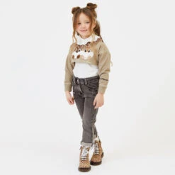 Monnalisa Girls Grey Star Cotton Jeans -Deals Whimsy Collection Store monnalisa girls grey star cotton jeans 471113 0c13c72323b2bb39c802a36f8a1c8be1b559dfd9 outfit
