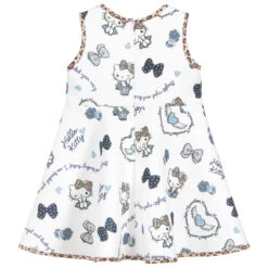 Monnalisa Girls Ivory Hello Kitty Dress -Deals Whimsy Collection Store monnalisa girls ivory hello kitty dress 274419 093153384a19fc0061d7a9ad1805f6efc7099975
