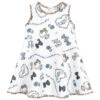 Monnalisa Girls Ivory Hello Kitty Dress