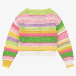 Monnalisa Girls Multicolour Striped Cardigan -Deals Whimsy Collection Store monnalisa girls multicolour striped cardigan 503368 61c9db9dc38b8ecbd31419a2bef3250ac4b8ef54