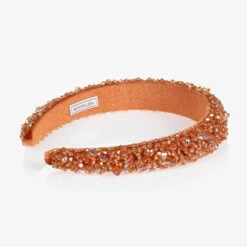 Monnalisa Girls Orange Crystal Hairband -Deals Whimsy Collection Store monnalisa girls orange crystal hairband 454428 f8838a7438d43675cba13812ba7daa8ae085499c