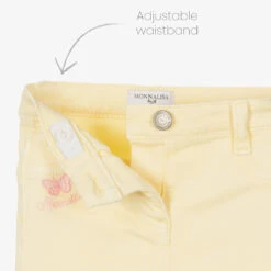 Monnalisa Girls Pale Yellow Denim Jeans -Deals Whimsy Collection Store monnalisa girls pale yellow denim jeans 483978 aed62d1a621ec0e1f01103bc6fde014a872d8869