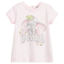 Monnalisa Girls Pink Disney T-Shirt