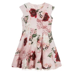 Monnalisa Chic Girls Pink Floral Dress -Deals Whimsy Collection Store monnalisa girls pink floral dress 216956 a66986068090bde86496c28fe67a75450afdf876