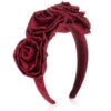 Monnalisa Girls Red Floral Hairband