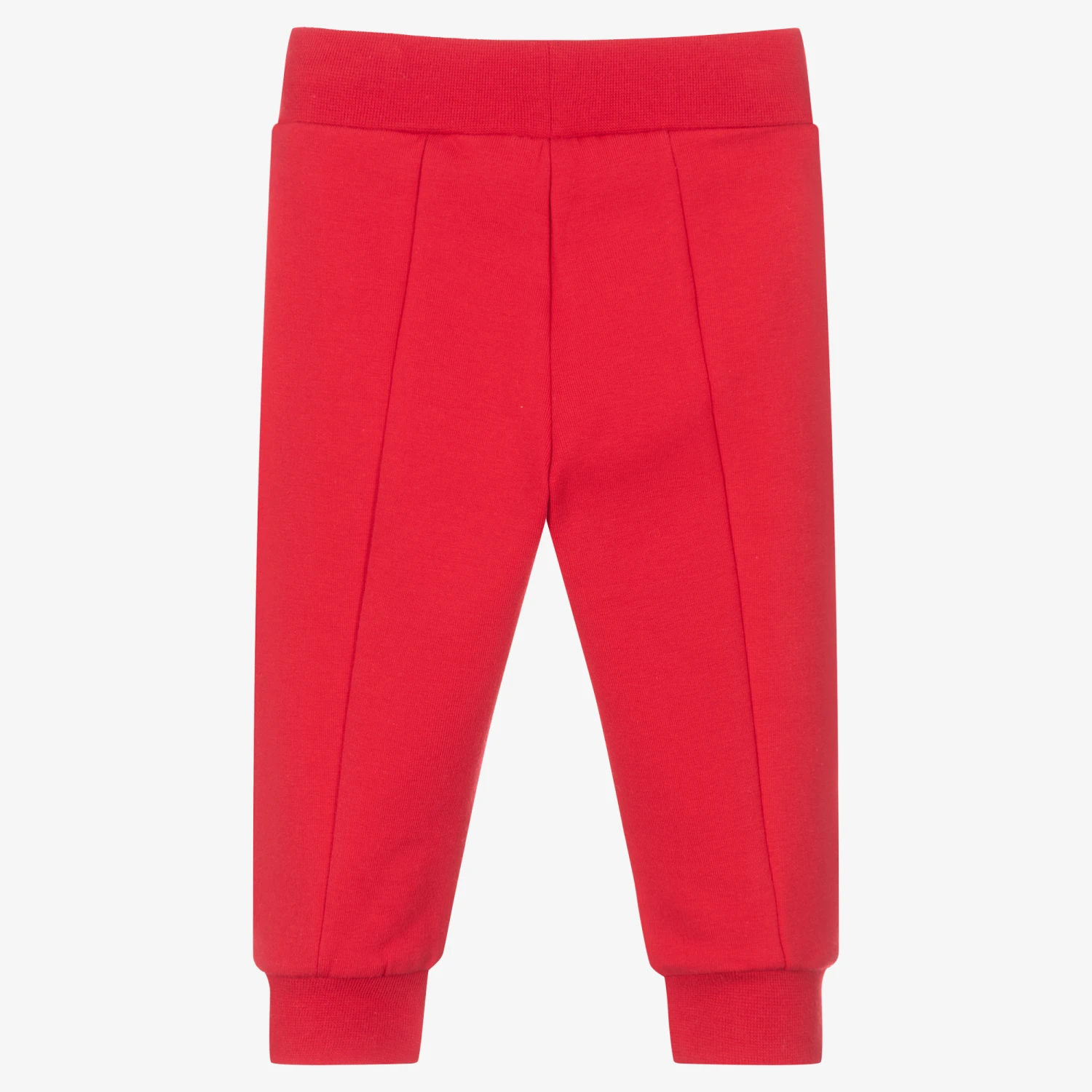 Monnalisa Girls Red Frill Joggers 2 Monnalisa Girls Red Frill Joggers - Image 2