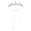Monnalisa Girls Silver Diamanté Tiara