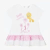 Monnalisa Girls White Cotton Tweety Top