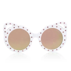 Monnalisa Girls White Crystal Sunglasses -Deals Whimsy Collection Store monnalisa girls white crystal sunglasses 379316 988de8d57e251c0a20f47eebb1afe7af22db6c93