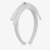 Monnalisa Chic Girls White Sequin Hairband