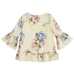Monnalisa Chic Girls Yellow Floral Blouse -Deals Whimsy Collection Store monnalisa girls yellow floral blouse 285942 17b7d2e71cf94c16d560f146660d21981cefa6da