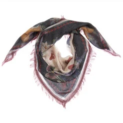 Monnalisa Ivory Disney Scarf (69cm)