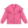 Monnalisa Pink Bugs Bunny Zip-Up Top