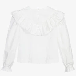 Monnalisa White Cotton Bow Blouse -Deals Whimsy Collection Store monnalisa white cotton bow blouse 395317 7c0850b5c89532f2a4867625c0d15f53c2a2be81