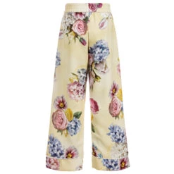 Monnalisa Chic Yellow Floral Crêpe Trousers -Deals Whimsy Collection Store monnalisa yellow floral crepe trousers 285945 3722bd5d6391d0d4b9f55c110e65155a9e424ff0