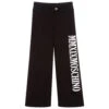 Moschino Kid-Teen Black Milano Jersey Trousers