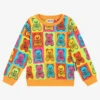 Moschino Kid-Teen Colourful Teddy Bear Logo Sweatshirt