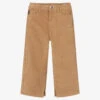 Moschino Kid-Teen Girls Beige Corduroy Trousers