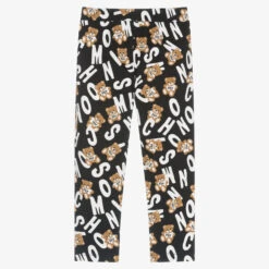 Moschino Kid-Teen Girls Black Cotton Teddy Bear Logo Leggings 3 Moschino Kid-Teen Girls Black Cotton Teddy Bear Logo Leggings -Deals Whimsy Collection Store moschino girls black cotton teddy bear logo leggings 508059 c6d81c62f414f32c44e56b5236bcef596ee3b610