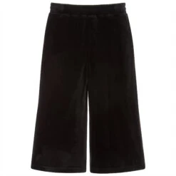 Moschino Kid-Teen Girls Black Velour Trousers -Deals Whimsy Collection Store moschino girls black velour trousers 324557 294069aa5d060c904a25cf99079c9a46dd40729e