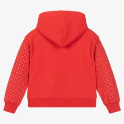 Moschino Kid-Teen Girls Red Rhinestone Zip-Up Hoodie -Deals Whimsy Collection Store moschino girls red rhinestone zip up hoodie 537483 dbd2943b83ac1385a3a07b8d804240f26a1ecbc5