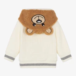 Moschino Baby Ivory Teddy Knitted Cardigan -Deals Whimsy Collection Store moschino ivory teddy knitted cardigan 476639 3faeb1ffda83a122ccf79e39b30a0015d87a353e