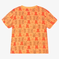 Moschino Baby Orange Teddy Logo Baby T-Shirt -Deals Whimsy Collection Store moschino orange teddy logo baby t shirt 443083 5d96aeb2e174365bb8addbace2f0c212d57bacba