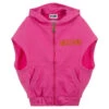 Moschino Kid-Teen Pink Cotton Logo Hoodie