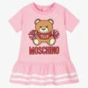 Moschino Baby Pink Teddy Cheerleader Dress