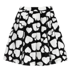 MSGM Black & White Hearts Skirt -Deals Whimsy Collection Store msgm black white hearts skirt 328580 719cbf2fc2d0be1e44708e2a3e3e1005881e5095