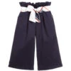 MSGM Girls Blue Cotton Culottes