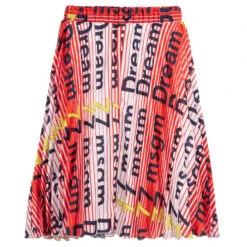 MSGM Girls Red Pleated Skirt -Deals Whimsy Collection Store msgm girls red pleated skirt 297047 c608a026a312a09c10fa73f13072b0106cc0b497