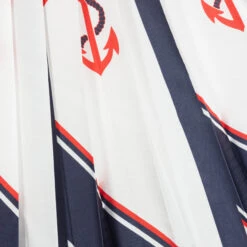 MSGM White & Blue Pleated Skirt -Deals Whimsy Collection Store msgm white blue pleated skirt 297062 626b5bad69ebbbe2ca405225f53d9929f607ff93