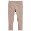 Nanán Girls Beige Cotton Trousers