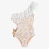 Nessi Byrd White Lace Swimsuit (UV50)