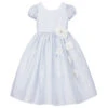 Nicki Macfarlane Pale Blue Silk Organza Dress