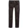 NIK&NIK Black Skinny Fit Coated Jeans
