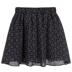NIK&NIK Girls Black & Blue Skirt
