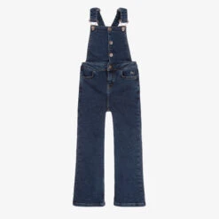NIK&NIK Girls Blue Denim Dungarees