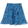 NIK&NIK Girls Blue Floral Skirt