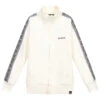 NIK&NIK Girls Ivory Logo Zip-Up Top