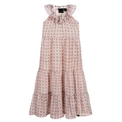 NIK&NIK Girls Ivory & Red Dress