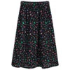 Noé & Zoë Berlin Girls Long Black Cotton Skirt