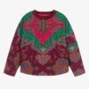 Oilily Girls Paisley Sweatshirt