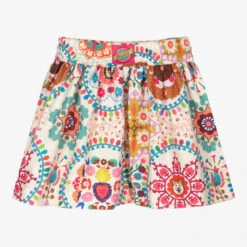 Oilily Ivory & Pink Floral Skirt -Deals Whimsy Collection Store oilily ivory pink floral skirt 401881 66e240a4aa6bd45f67dcb9594973ce013e5aca76