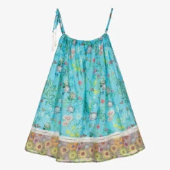 Olga Valentine Girls Blue Cotton Beach Dress -Deals Whimsy Collection Store olga valentine girls blue cotton beach dress 452925 d8657262d634c51a5a313d762cb3109470be1f98