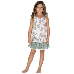 Olga Valentine Girls White & Green Floral Skirt -Deals Whimsy Collection Store olga valentine girls white green floral skirt 494867 0dd2fce472981cc0e7146fcf0d5f444b762b06a9 outfit