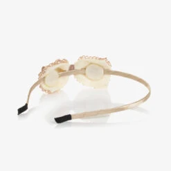 Pan Con Chocolate Girls Gold Beaded Bow Hairband 5 Pan Con Chocolate Girls Gold Beaded Bow Hairband -Deals Whimsy Collection Store pan con chocolate girls gold beaded bow hairband 551113 b01cf8485e9ac66d7ddd7f9a813fe44e3e4c5dc4